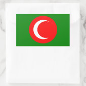 クルディスタン国旗（1922年～1924年、1925年） 長方形シール (バッグ)
