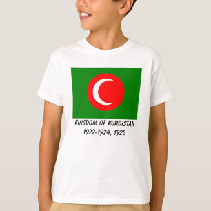 クルディスタン国旗(1922年~1924年、1925年) Tシャツ