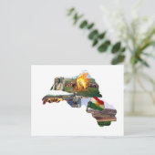 クルディスタン文化 ポストカード (スタンド正面)