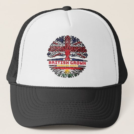 クルディスタン統一されたクルディッシュ英国の木 キャップ (正面)