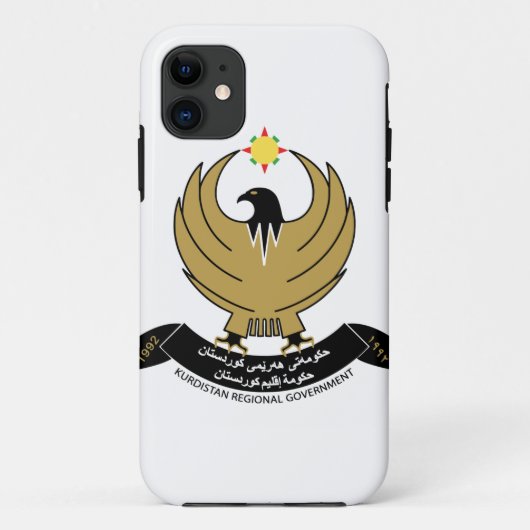 クルディスタン・コート・オブ・アームズ Case-Mate iPhoneケース (裏面)