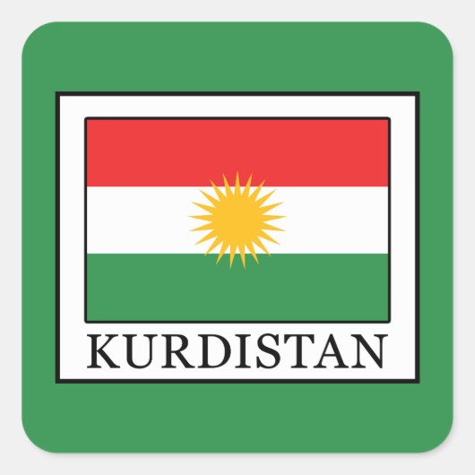 クルディスタン スクエアシール (正面)