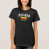 クルディタンクルドKurdish Rojava Tシャツ (正面)