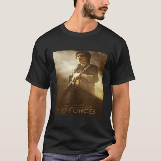 クルディタンロジャワYpg Ypj Tシャツ (正面)