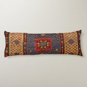 クルドサフレダークタンイエローブルー  ボディピロー (裏面)