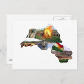 クルドスタン文化 ポストカード (正面/裏面)