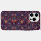クルドモザイク フローラル パターン フォンケース Case-Mate iPhoneケース (裏面 (横))