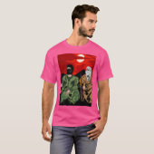 クルド戦闘機 Tシャツ (正面フル)