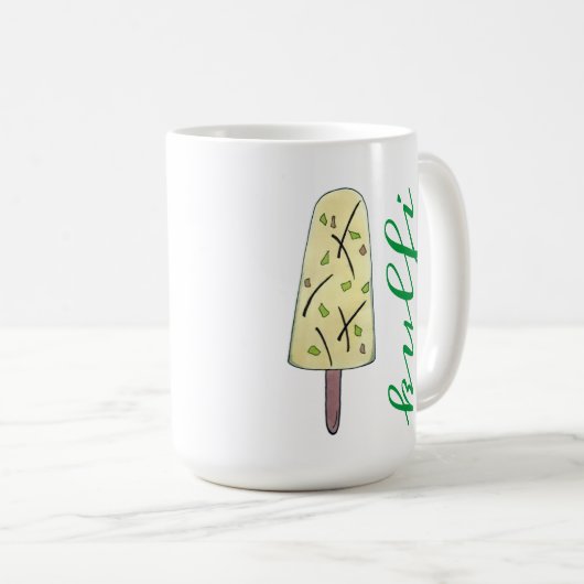 クルフィクルフィインディアンフードアイスクリームデザー凍っていト コーヒーマグカップ (正面右)