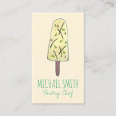クルフィクルフィインディアンフードアイスクリームデザー凍っていト 名刺 (正面)