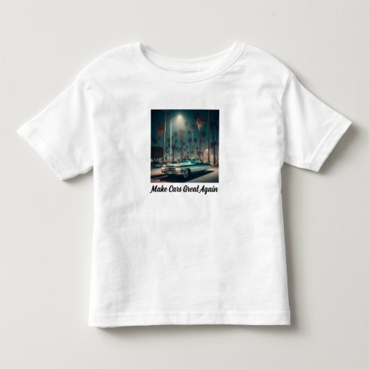 クルマを再び偉大に トドラーTシャツ (正面)