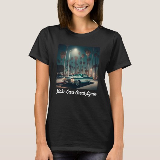 クルマを再び偉大に Tシャツ (正面)