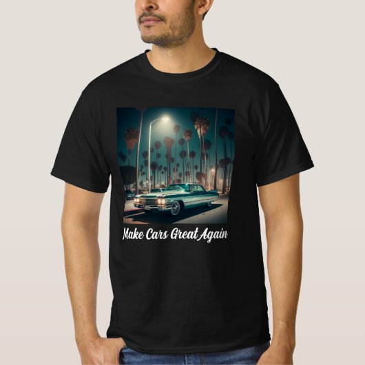 クルマを再び偉大に Tシャツ (正面)