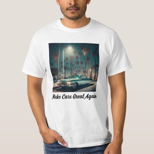 クルマを再び偉大に Tシャツ (正面)