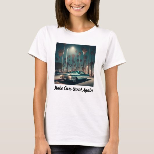 クルマを再び偉大に Tシャツ (正面)