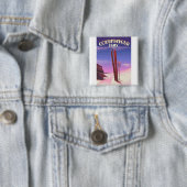 クルマイタリアンーのスキー 缶バッジ (インサイチュ)