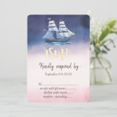 クルマジでの海の星  出席お願いします 招待状 (スタンド正面)