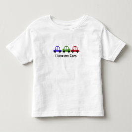 クルマ大好き トドラーTシャツ