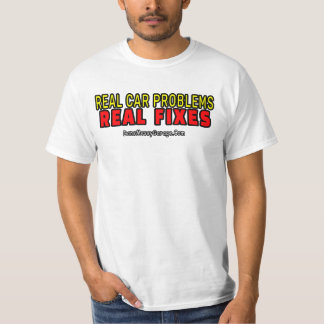 クルマ好きのための本当のクルマのトラブルと解決策Tシャツ Tシャツ