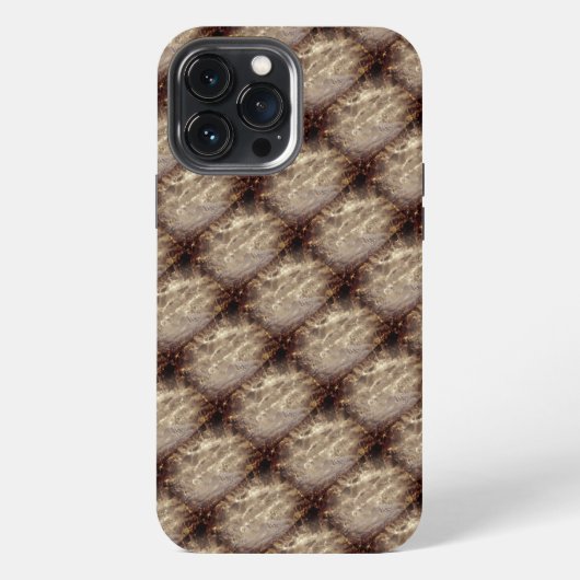 クルミのダークパターン iPhoneケース (裏面)