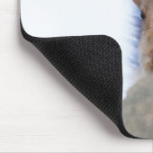 クルミを持つリス マウスパッド (コーナー)