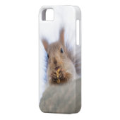 クルミを持つリス Case-Mate iPhoneケース (裏面左)
