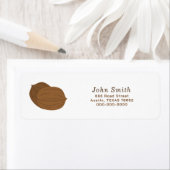 クルミ差出人住所ラベル ラベル (インサイチュ)