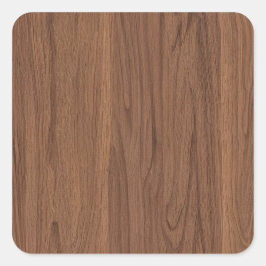 クルミ材 スクエアシール (正面)