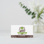 クルミ畑，農業，果樹園 名刺 (スタンド正面)