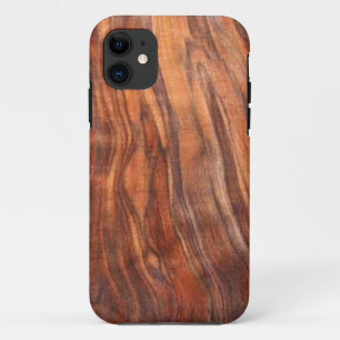 クルミ(木製の穀物)のiPhone 5の穹窖の箱 iPhone 11 ケース