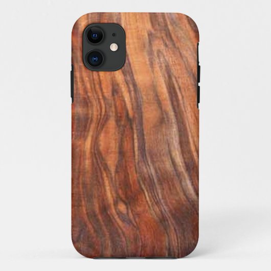 クルミ(木製の穀物)のiPhone 5の穹窖の箱 Case-Mate iPhoneケース (裏面)