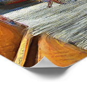 クルムロフの町の広場のビュー。 ポスター (角)