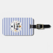 クルモダンーズ船旅行パターン荷物タグ ラゲッジタグ (正面横)
