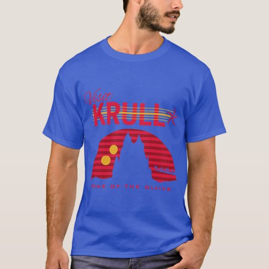 クルルをおとずれシャツ Tシャツ (正面)