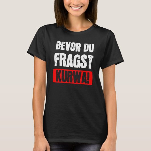 クルワポーランドポーランドポール Tシャツ (正面)