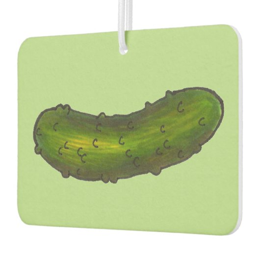 クルンチーコシャーグリーンディルピックルピクルスグルメ カーエアーフレッシュナー (左)