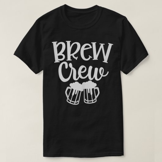 クルーと一緒に飲む前に花嫁パーティーのお揃いコーデ Tシャツ (デザイン正面)