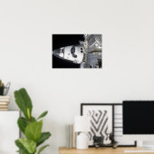 クルーの客室の高い角度のビュー ポスター (ホームオフィス)