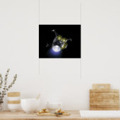 クルーの発破の概念 ポスター (キッチン)