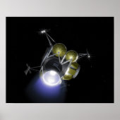 クルーの発破の概念 ポスター (正面)