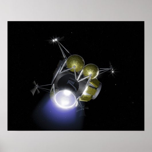 クルーの発破の概念 ポスター (正面)