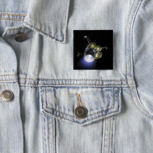 クルーの発破の概念 缶バッジ (インサイチュ)