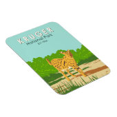 クルーガーナショナルパークセルバルトラベルアートヴィンテージ マグネット (右側)