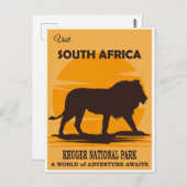 クルーガー国立公園はがき ポストカード (正面/裏面)