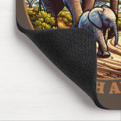 クルーガー国立公園南アフリカ マウスパッド (コーナー)