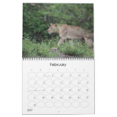 クルーガー国立公園野生生物カレンダー カレンダー (2月 2027)