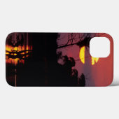 クルーガー国立公園、サビ川の夕焼け Case-Mate iPhoneケース (裏面 (横))