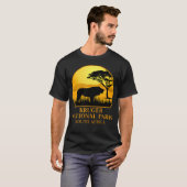 クルーガー国立公園 南アフリカ Tシャツ (正面フル)