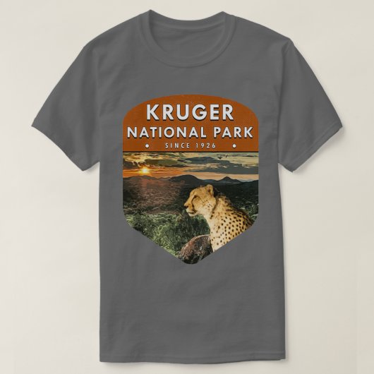 クルーガー国立公園 Tシャツ (デザイン正面)