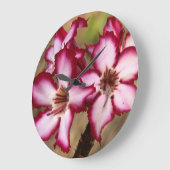 クルーガー・インパラ・リリー ラージ壁時計 (傾斜)